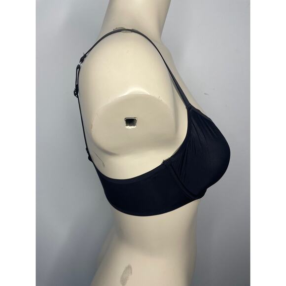 Smoothez Aerie Women's Size 34B Microfiber Unlined Full Coverage Bra Black NWT - Picture 3 of 6